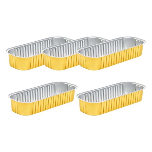 5pcs Air Fryer Special Aluminum Foil Baking Trays, Paper Baking