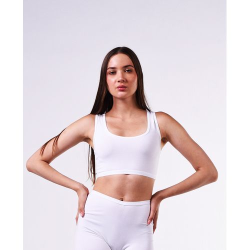 Comodo Sports Bra White Egyptian Cotton 100% @ Best Price Online