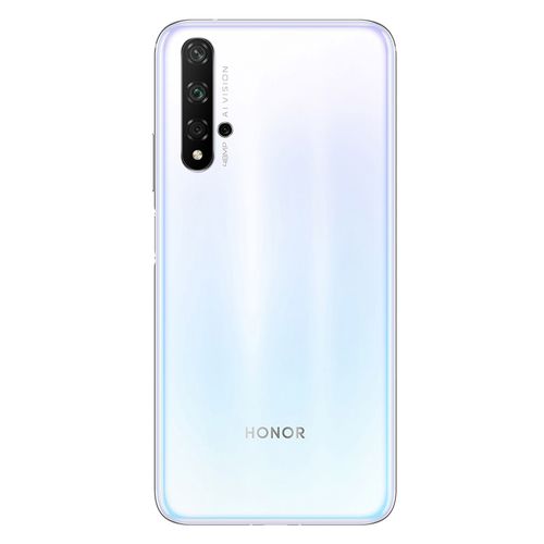 Honor 20 - 6.26-inch 128GB/6GB Dual SIM 4G Mobile Phone - Icelandic White