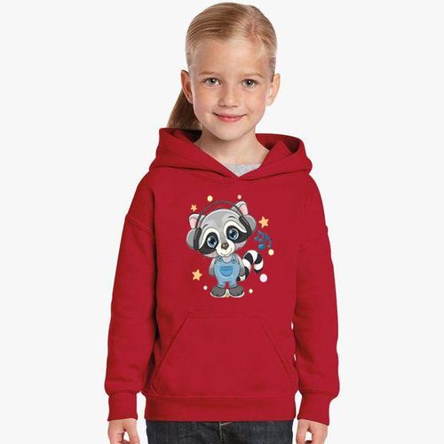 اشتري Hoodie Sweatshirt Printed For Girls في مصر