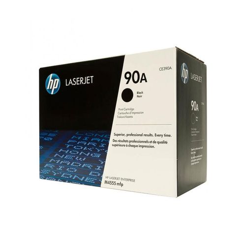 اشتري HP (CE390A) 90A Black Original LaserJet Toner Cartridge في مصر