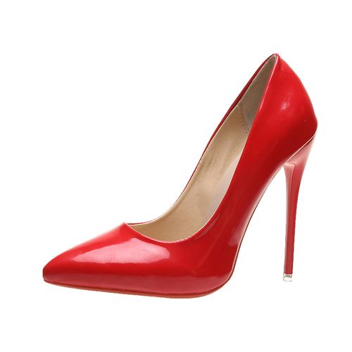 Fashion Red 12cm Super High Heels Shoes For Women Ankle Bead Buckle Pumps Ladies Performance Walk Show Stiletto Woman Platform Shoes Size 45 DON Best Price Online Jumia Egypt