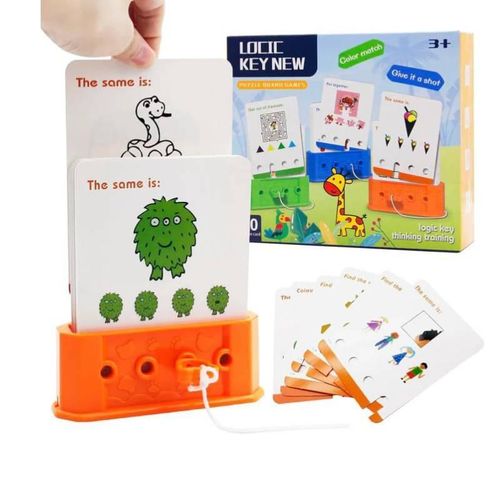 Generic Logic Key educational game for developing thinking and focus