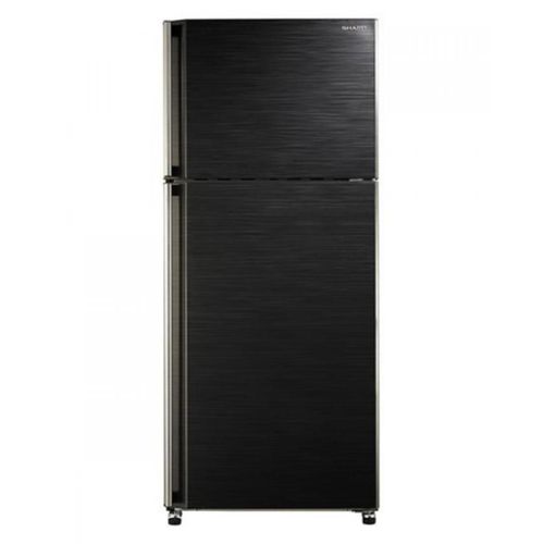Sharp SJ-48C(Bk) Top Mount No Frost Refrigerator - 14 Ft - Black