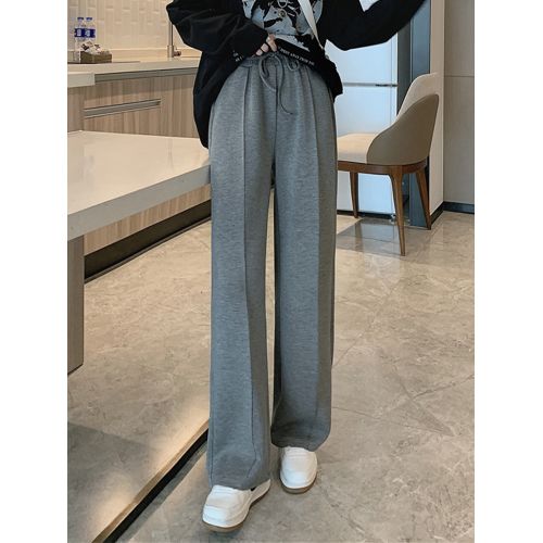 Women Pants 2023 Wide Leg High Waisted Summer Autumn With Pockets