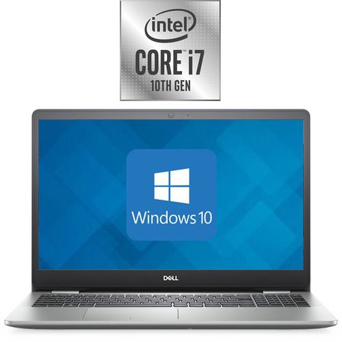 DELL Inspiron 15-5593 Laptop - Intel Core I7 - 16GB RAM - 512GB SSD + 1TB HDD - 15.6-inch FHD - 4GB GPU - Windows 10 - Silver