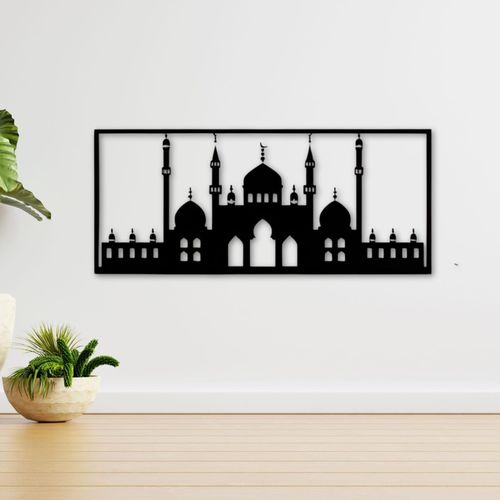 product_image_name-Generic-Home Decor - Mosque Silhouette - For Living Room or Prayer Area-3