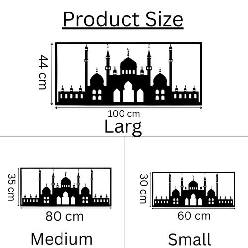 product_image_name-Generic-Home Decor - Mosque Silhouette - For Living Room or Prayer Area-5