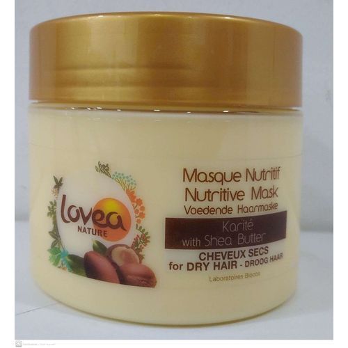 اشتري Lovea Nutritive Mask With Shea Butter - For Dry Hair - 500ml في مصر