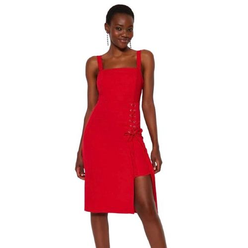 reverse lace dress REVERSE LACE LACE SHIRT DRESS main image 1