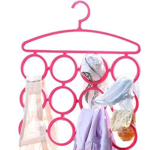 product_image_name-Generic-حامل وشاح حلقة حبل بـ 12 حفرة - خيار مثالي لتنظيم الملابس والإكسسوارات.-1