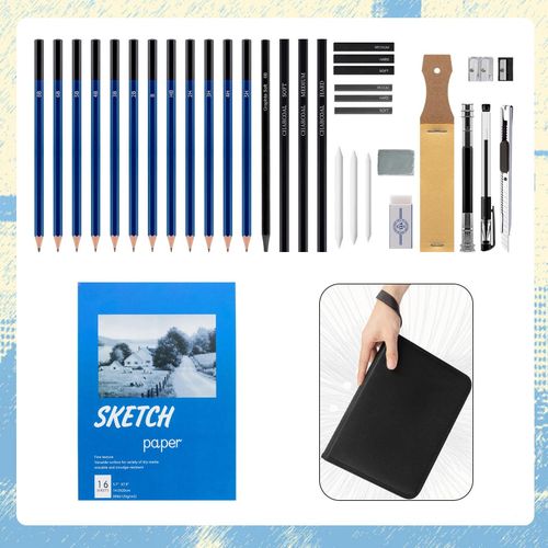 Drawing Pencils Sketch Art Set-34PCS Drawing and Sketch Set Art