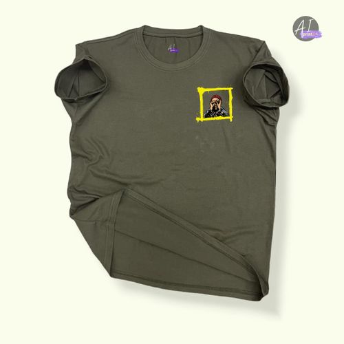 product_image_name-Generic-تيشرت قطن مطبوع نص كم - رقبه دائريه-1