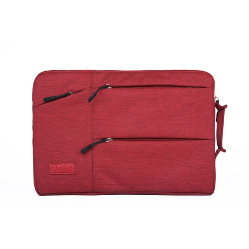 اشتري Elite Laptop Sleeve 13.3/14"  Waterproof Laptop Bags/Case -REDA case with very tight dimensions to match the sizes available for the laptop in different brands and models, and with its small size, it is characterized by a soft inner lining to keep your mobile device, and it also contains an internal sponge to withstand pressure from all directions. It has a large-sized slot for easy entry and exit of the device, and another small slot suitable for placing personal items such as pens or a pocket wallet. All external materials used in the product are water-resistant. The wallet comes in 8 different colors to suit all tastes and suit all outfits, whether casual or classic, and it is suitable for all age groups, whether women or men. It is also equipped with a top handle for easy carrying in the hand في مصر