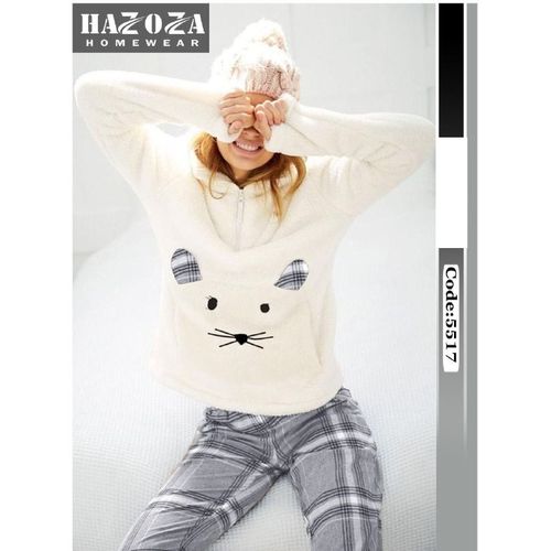 product_image_name-Generic-بيجامة فرو وان سايز 3 قطع شيك جدا-1