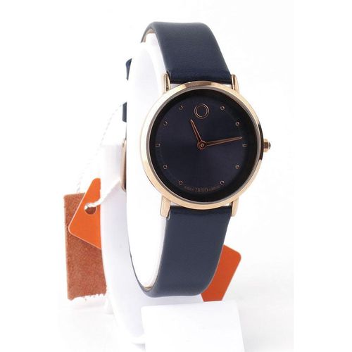 product_image_name-Ibso-ساعة كلاسيكية للنساء - لون أزرق داكن - مادة جلدية-1