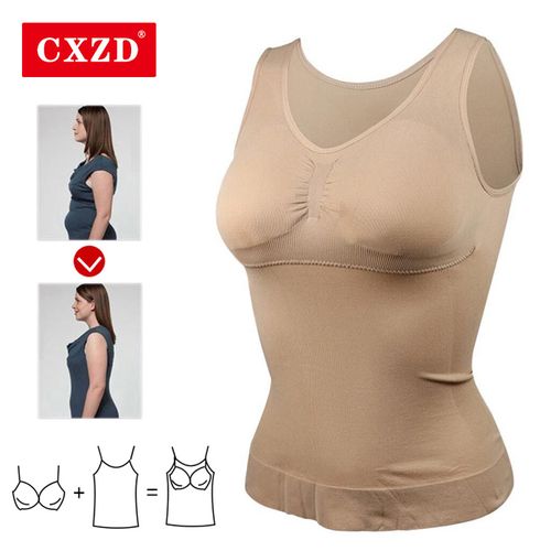 Fashion Women Shapewear Padded Tummy Control Tank Top Slimming