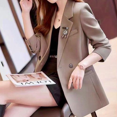 Womens Suits 2023 Spring Autumn Woman Clothing 40 50 Year Old Middle Aged  Mother'S Fashion Chic And Elegant Jacket From 26,42 €