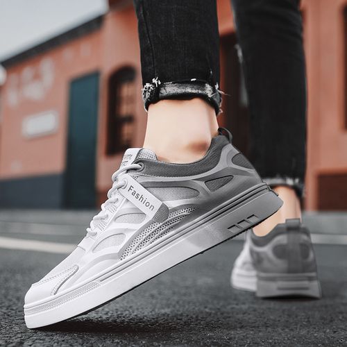 Flangesio Gradient Color Men's Sneakers Casual Shoes For Men Tennis Sports  Shoes Cool Designer New Fashion Basket Shoes Man Trainers Outdoor  Comfortable Breathable Male Athletic Casual Sneakers Skateboard Shoes White  Blue @