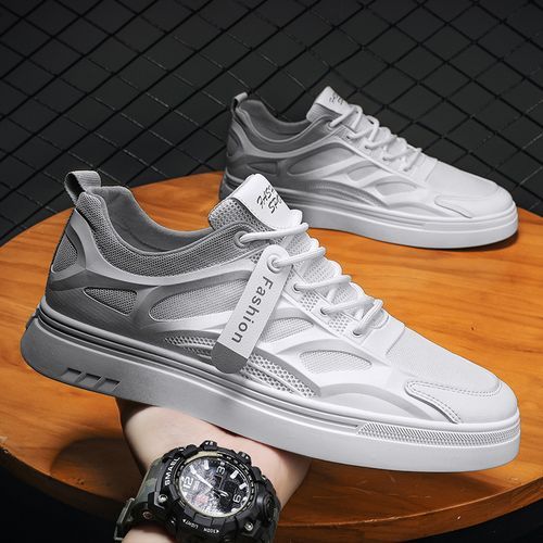 Flangesio Gradient Color Men's Sneakers Casual Shoes For Men