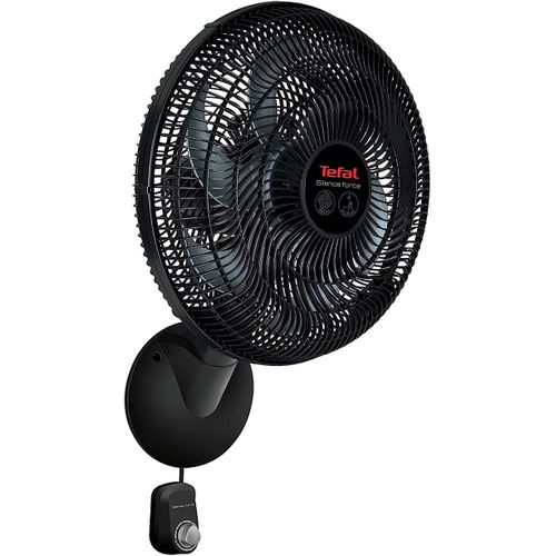 اشتري Tefal Silence Force Wall Fan 16 Inch Black  - VG4150EE في مصر