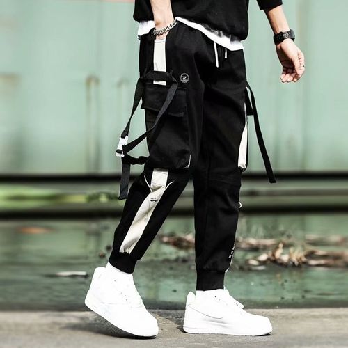 Generic Black Cargo Pants For Men Joggers Sweatpants Men s Cargo Trors Best Price Online Jumia Egypt