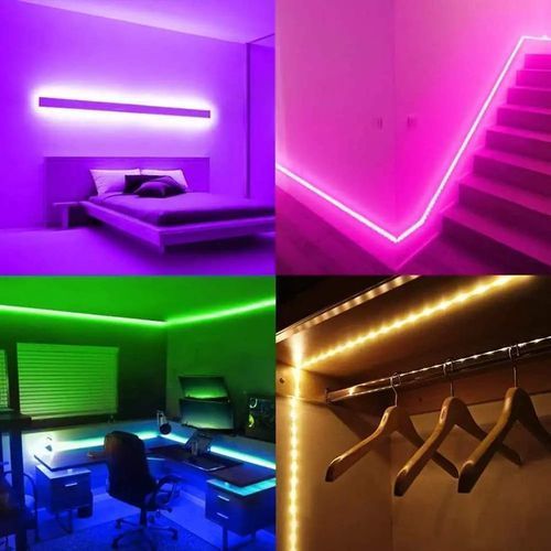 product_image_name-Generic-RGB Waterproof Led Strip Light With Remote - 12V - 5m-2