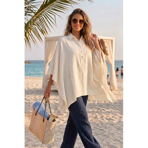 product_image_name-Clue-Flowy Batwing Poncho-4