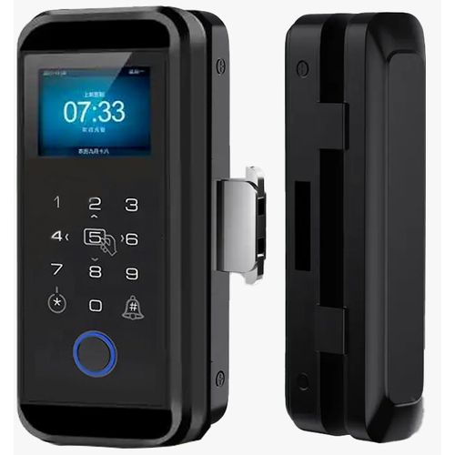 Buy Smart Door Lock APP Tuya Bluetooth Securit Door FOR Glass DOOR in Egypt