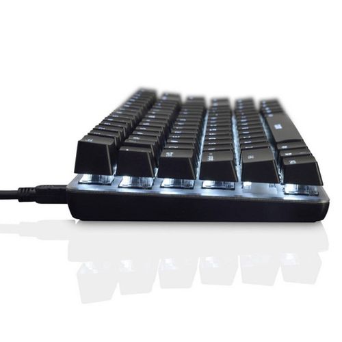 Generic AJAZZ AK33 Mechanical Keyboard 82 Keys Blue Switches-Black-White  Light @ Best Price Online