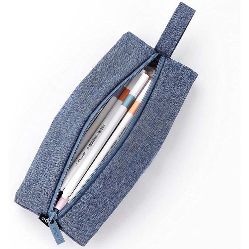 Generic ANGOO Pencil Bag Small Pencil Pouch Handheld Multifunction