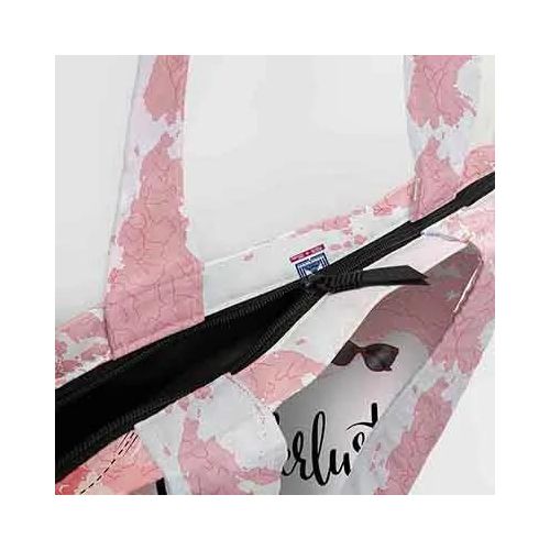 product_image_name-Generic-شنطة كتف قماش الوان Tote Bag Wanderlust -2