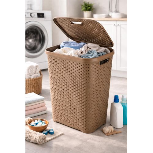 product_image_name-Generic-سبت غسيل بلاستيك سعة 55 لتر – متعدد الألوان-1