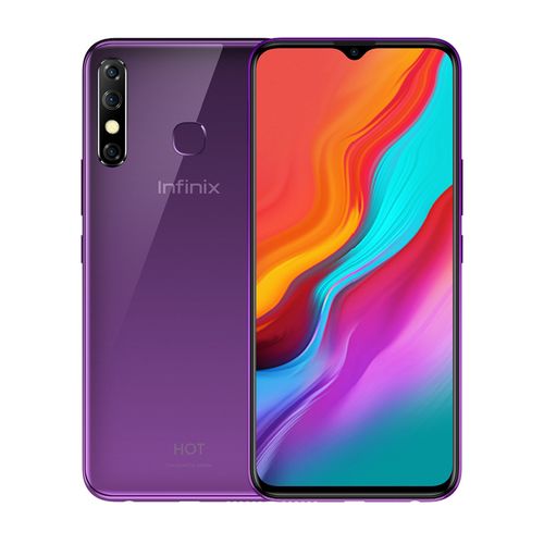 Infinix X650C Hot 8 - 6.6 بوصة 64 جيجا بايت/4 جيجا بايت موبايل - بنفسجي