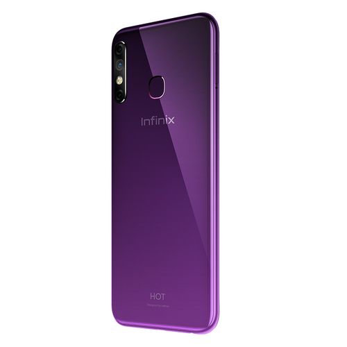 Infinix X650C Hot 8 - 6.6 بوصة 64 جيجا بايت/4 جيجا بايت موبايل - بنفسجي