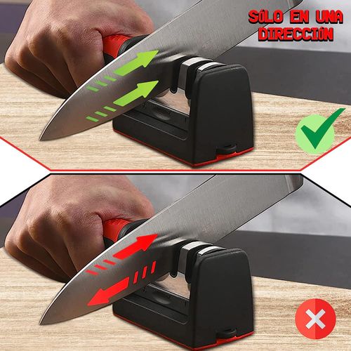 3 Stage Sharpener - Black/Red