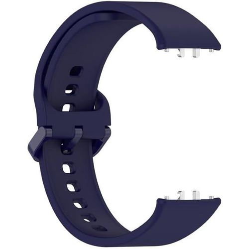 product_image_name-Generic-سوار ساعة رياضي بديل من السيليكون الناعم من( اكس تيك) متوافق مع Samsung Galaxy Watch Fit 3 ، حزام سريع الفك والتركيب مقاوم للتعرق للرجال والنساء _ كحلي-4