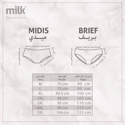 Milk Pack Of 3 Cotton Printed Bekini Milk Panties For Women @ Best Price  Online