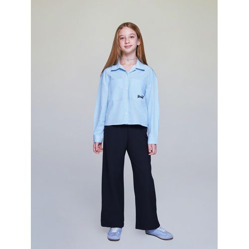 product_image_name-LC Waikiki-Long Sleeve Striped Girl's Shirt-3