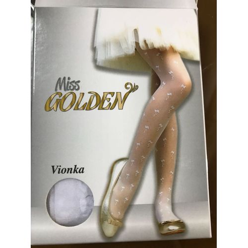 Buy Miss Golden High Waist Nylon Pattern Collant For Girls in Egypt