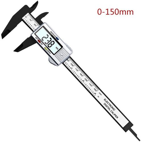 اشتري 1pc 150mm Electronic Digital Caliper Silver في مصر