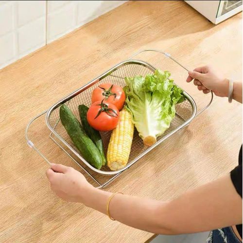 product_image_name-Generic-مصفاة خضراوات وفواكه من الفولاذ المقاوم للصدأ (قطعة واحدة)-5