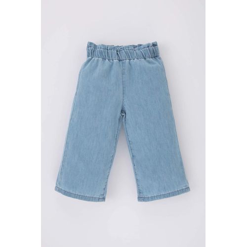 Buy Defacto Baby Girl Paperbag Wide Leg Jeans in Egypt