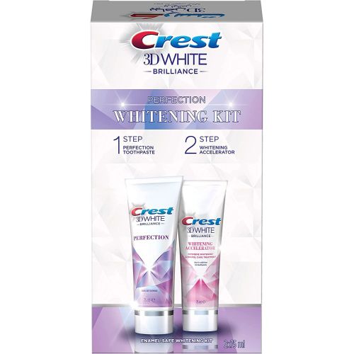 اشتري Crest 3D White Brilliance Perfection Whitening Kit: Perfection Toothpaste, 75 ml + Whitening Accelerator, 75 ml في مصر