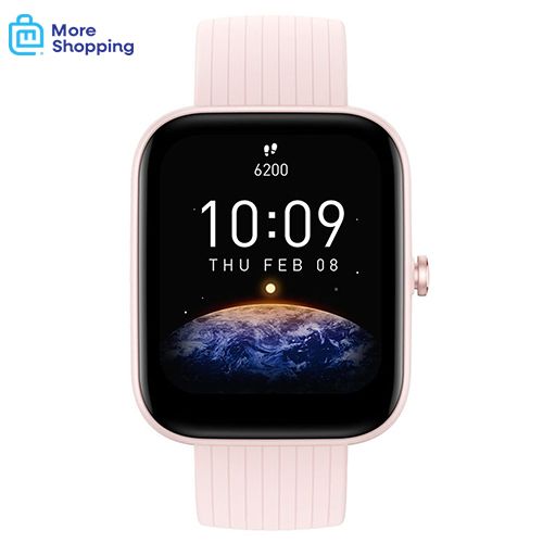Buy Amazfit Bip 3 Pro Smart Watch 1.69" Large Display, 4 Satellite Positioning Systems, 14-Day Battery Life, 60+ Sports Modes, 5 ATM Water-Resistant - Pink in Egypt