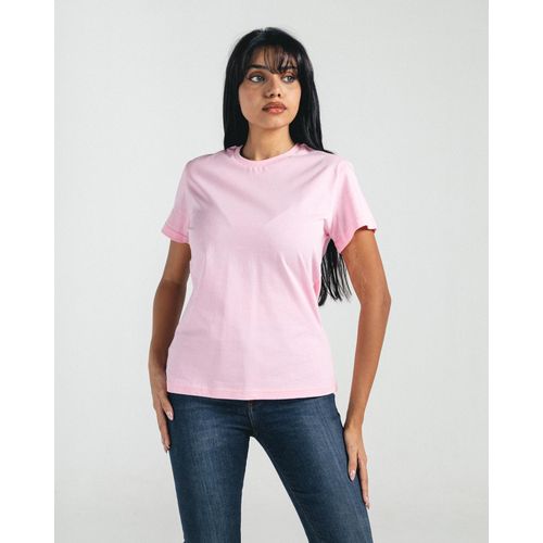 product_image_name-Generic-تيشيرت Feathers نسائي بقصّة منتظمة (Regular Fit)، بياقة دائرية وأكمام قصيرة، مصنوع من قطن 100%-1