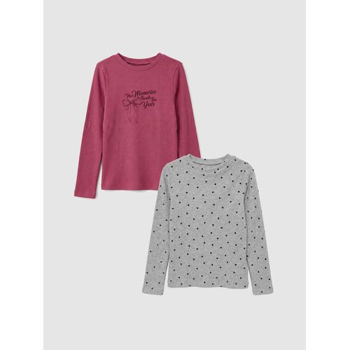 product_image_name-LC Waikiki-Crew Neck Girl's T-Shirt Set (2 Pieces)-1