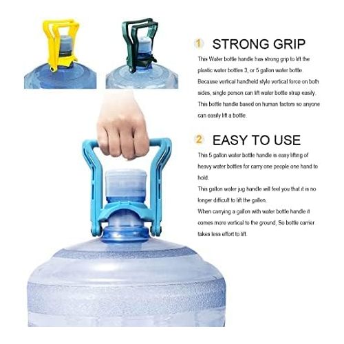 Thicken Drinking Water Bottle Lift Handle Jug Grip Lifter Carrier Energy  Saving