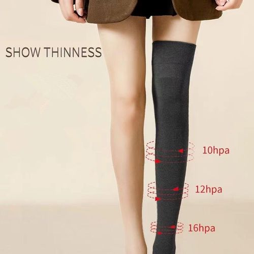 Winter Women Thigh High Long Socks Women Cotton Thigh High Non