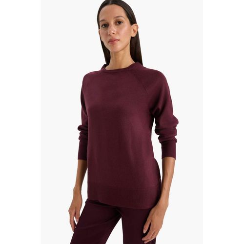 product_image_name-Defacto-بلوفر تريكو بيزك قصة مريحة برقبة مستديرة-3